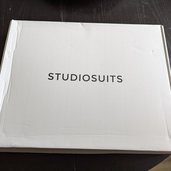 Brand New Studio Suit Pure Linen Suit - Off White - Picture 4 of 4